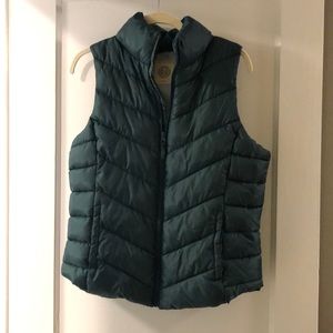 Authentic American Heritage Green puffer vest
